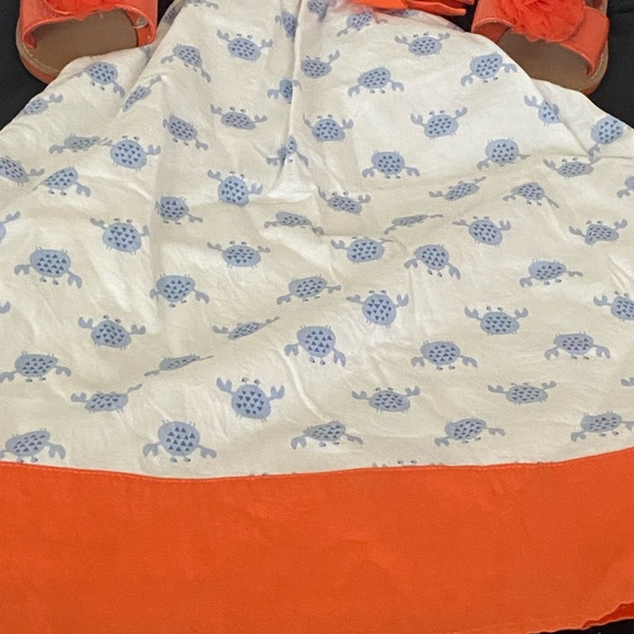 CUTE ON THE COAST! NWOT GIRLS 12-18M GYMBOREE 3 PIECE SET PLUS SANDALS SZ 4 - Picture 5 of 6